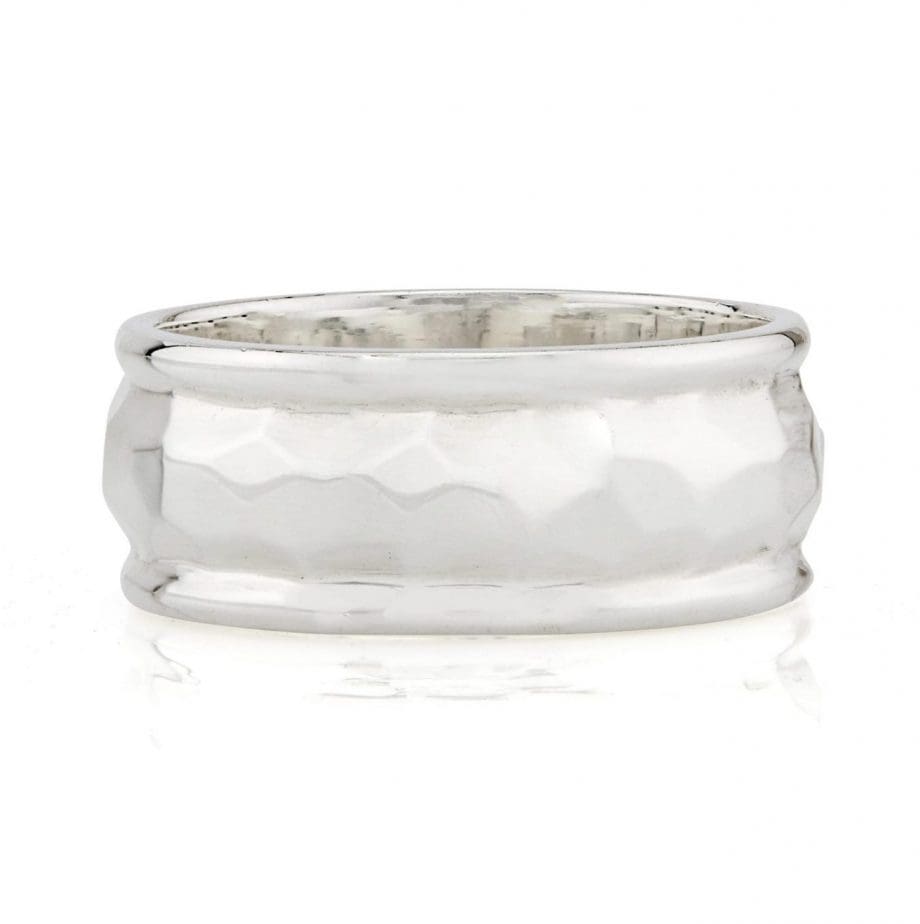 265499 - Hammered Cigar Ring